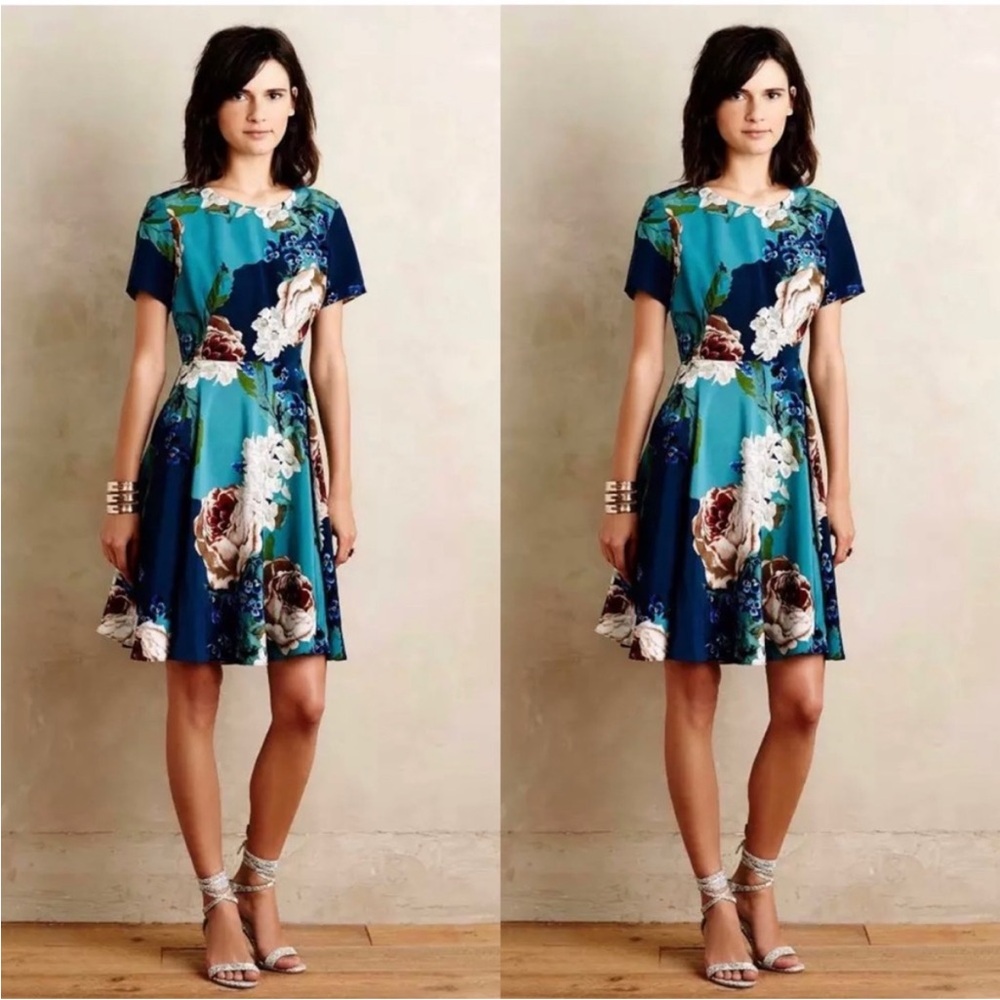 {ANTHRO} Corey Lynn Calter Paeonia Dress